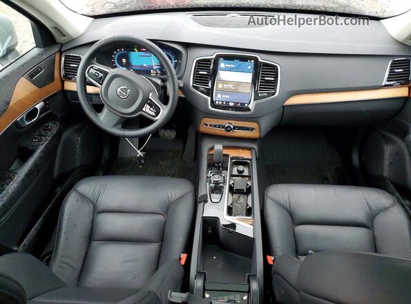 YV4H60CE5R1165474 2024 VOLVO XC90 Silver Dashboard view