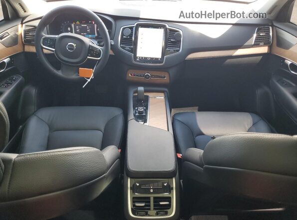 YV4H60CE7R1252793 2024 VOLVO XC90 Silver Առջևի վահանակի տեսք