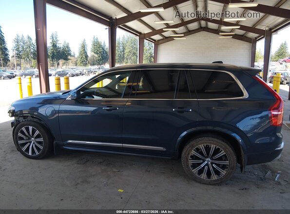 YV4H60CL0N1861362 2022 VOLVO XC90 RECHARGE PLUG-IN HYBRID Blue 