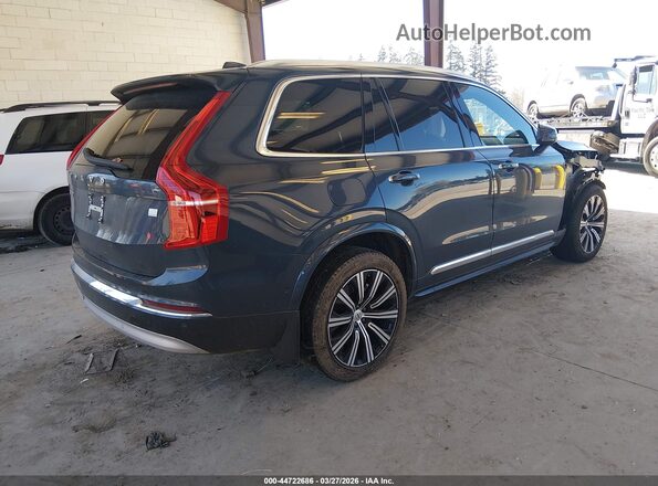 YV4H60CL0N1861362 2022 VOLVO XC90 RECHARGE PLUG-IN HYBRID Blue Tył prawy
