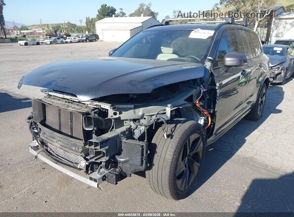 YV4H60CM1N1841467 2022 VOLVO XC90 RECHARGE PLUG-IN HYBRID Gray Przód lewy