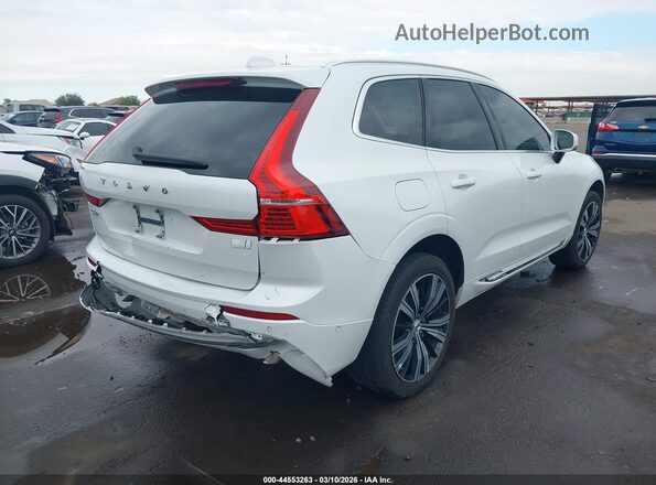 YV4H60DE4P1379321 2023 VOLVO XC60 RECHARGE PLUG-IN HYBRID White Tył prawy