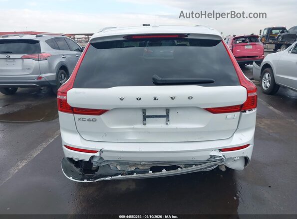 YV4H60DE4P1379321 2023 VOLVO XC60 RECHARGE PLUG-IN HYBRID White Widok z przodu