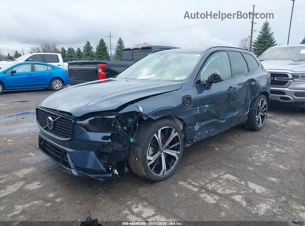YV4H60DM2R1866463 2024 VOLVO XC60 RECHARGE PLUG-IN HYBRID Blue Vista tres cuartos delantera izquierda