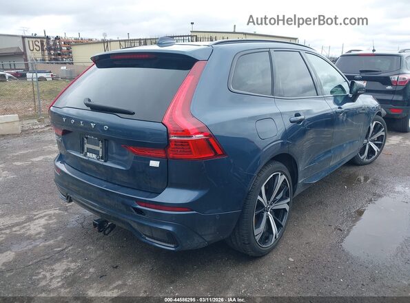 YV4H60DM2R1866463 2024 VOLVO XC60 RECHARGE PLUG-IN HYBRID Blue Trasero derecho