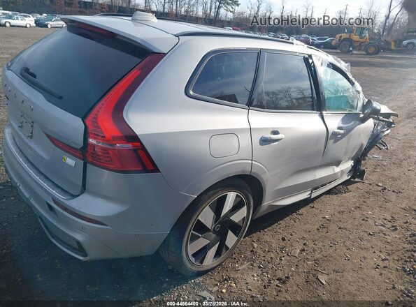 YV4H60DM5R1933783 2024 VOLVO XC60 RECHARGE PLUG-IN HYBRID Silver Rear right