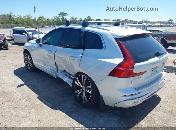 YV4H60DN3P1210360 2023 VOLVO XC60 RECHARGE PLUG-IN HYBRID White Trasero izquierdo