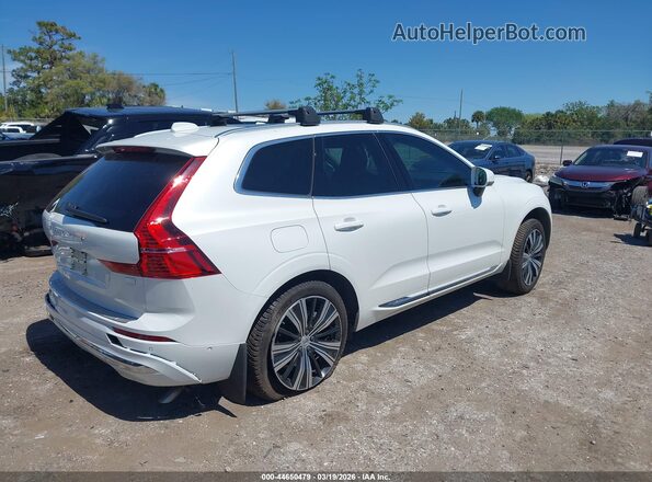 YV4H60DN3P1210360 2023 VOLVO XC60 RECHARGE PLUG-IN HYBRID White Trasero derecho