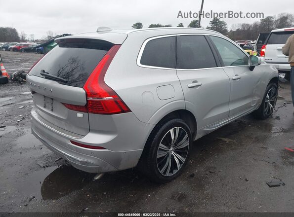 YV4H60DN7P1255902 2023 VOLVO XC60 RECHARGE PLUG-IN HYBRID Silver უკანა მარჯვენა