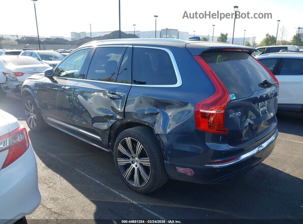 YV4H60LF2R1236445 2024 VOLVO XC90 RECHARGE PLUG-IN HYBRID Blue Tył lewy