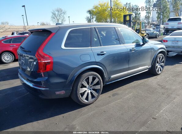 YV4H60LF2R1236445 2024 VOLVO XC90 RECHARGE PLUG-IN HYBRID Blue Tył prawy