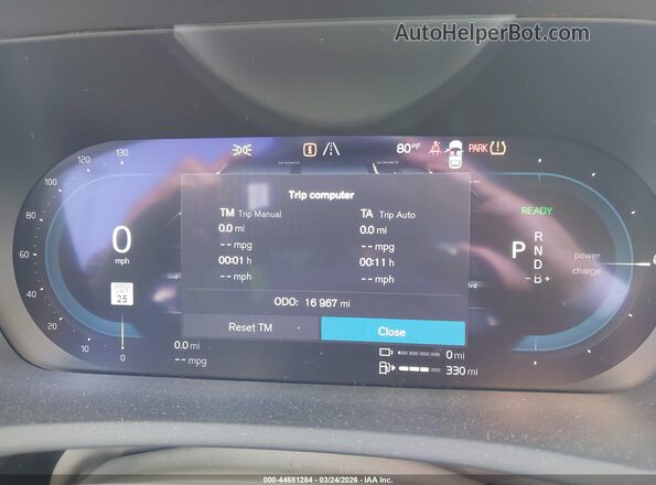 YV4H60LF2R1236445 2024 VOLVO XC90 RECHARGE PLUG-IN HYBRID Blue Widok tylnych siedzeń