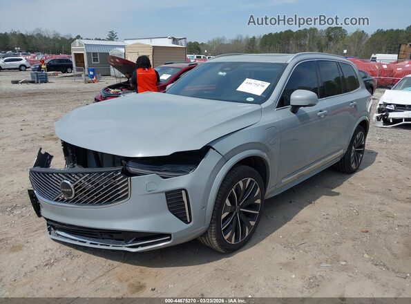 YV4H60PB7S1376231 2025 VOLVO XC90 PLUG-IN HYBRID Серый Передняя левая четверть