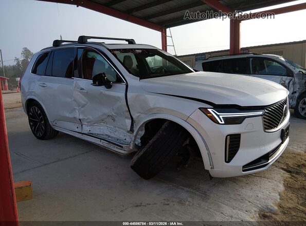 YV4H60PB8S1387741 2025 VOLVO XC90 PLUG-IN HYBRID White Widok wnętrza 360 stopni