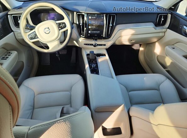 YV4L12DN5P1204497 2023 VOLVO XC60 Blue Առջևի վահանակի տեսք