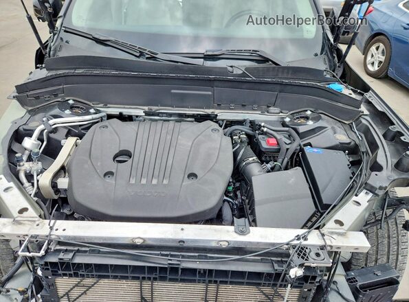 YV4L12PV0P1941294 2023 VOLVO XC90 Black ძრავის განყოფილების ხედი