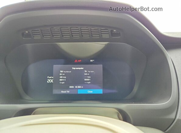 YV4L12PV0P1941294 2023 VOLVO XC90 Black ხელსაწყოთა პანელის ხედი