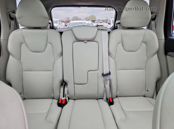 YV4L12PV0P1941294 2023 VOLVO XC90 Black უკანა სავარძლების ხედი