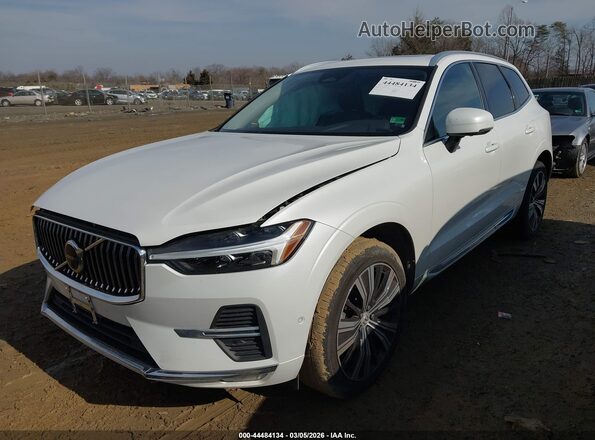 YV4L12RE9P1261066 2023 VOLVO XC60 White Передня ліва чверть