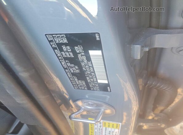 YV4L12RK8R1861277 2024 VOLVO XC60 Gray Вид наклейки з VIN-кодом