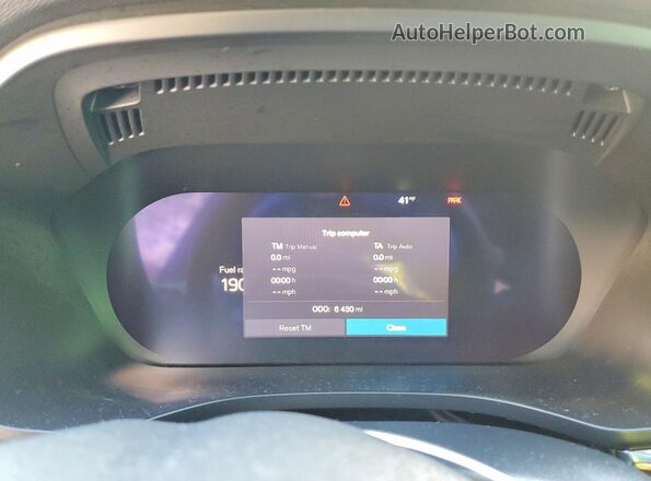 YV4L12RL0R1947563 2024 VOLVO XC60 Blue Вид щитка приладів
