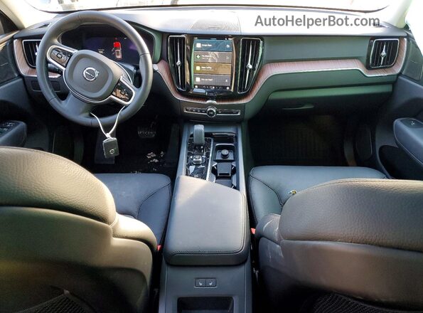 YV4L12RL0R1947563 2024 VOLVO XC60 Blue Вид панелі приладів