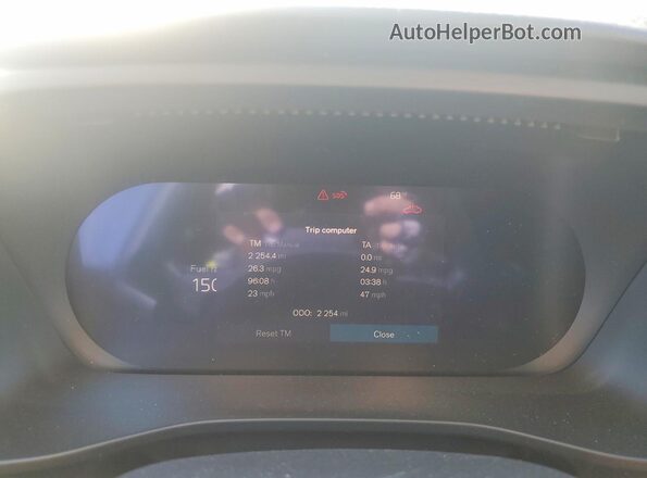 YV4L12UCXT2727906 2026 VOLVO XC40 Black Вид щитка приладів