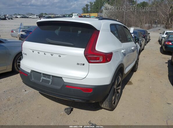 YV4L12UL5R2249659 2024 VOLVO XC40 White Tył prawy
