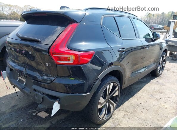 YV4L12UL5R2376878 2024 VOLVO XC40 Black Задня права чверть