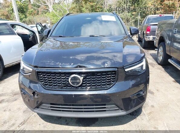 YV4L12UL5R2376878 2024 VOLVO XC40 Black Вид щитка приладів