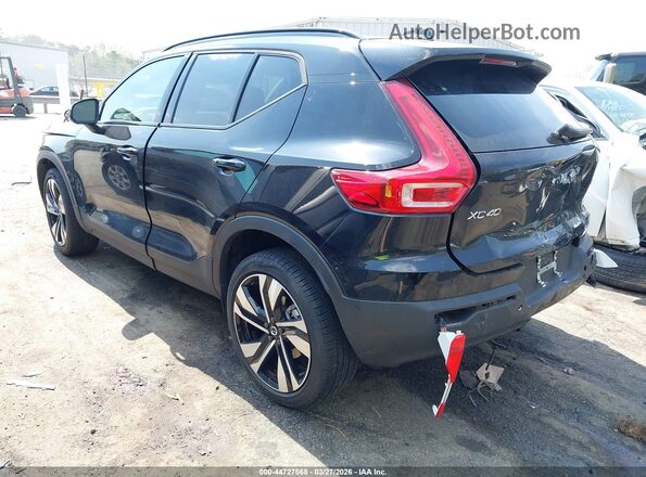 YV4L12UL5R2376878 2024 VOLVO XC40 Black Задня ліва чверть