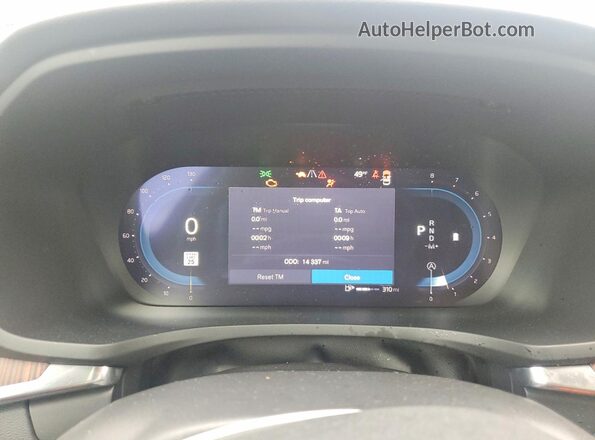 YV4L12WK8S2149758 2025 VOLVO V60 Серый Вид щитка приборов