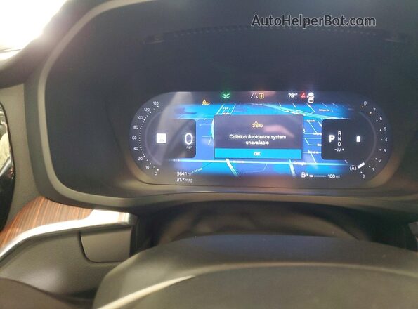 YV4L12WK9S2147338 2025 VOLVO V60 Black Vista del cuadro de instrumentos