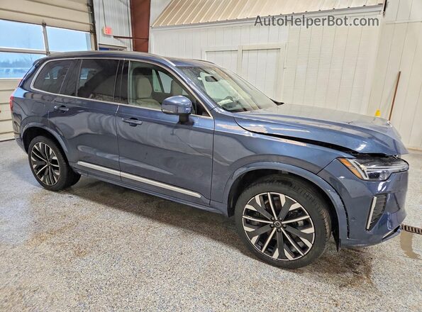 YV4M12PB1S1374130 2025 VOLVO XC90 Синий Передняя правая четверть