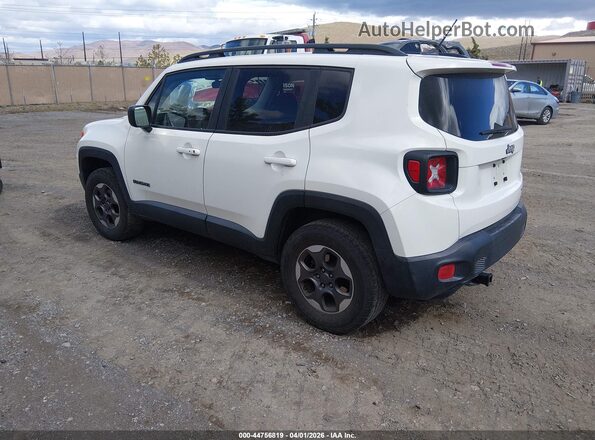 ZACCJAAB6HPF23917 2017 JEEP RENEGADE White Trasero izquierdo