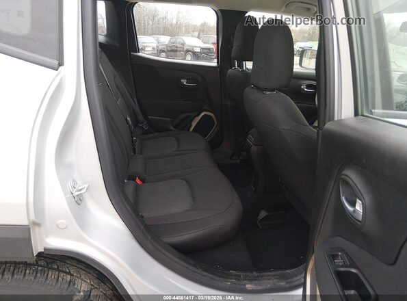 ZACCJAAB7HPE92533 2017 JEEP RENEGADE Silver Vista de la etiqueta del VIN