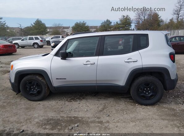 ZACCJAAB7HPE92533 2017 JEEP RENEGADE Silver Vista interior de 360 grados
