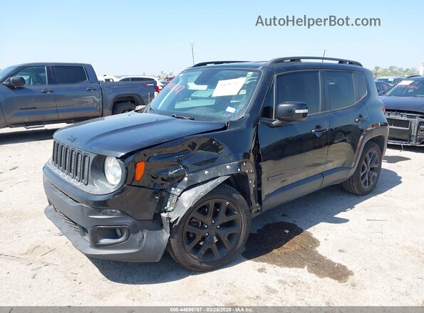 ZACCJABB3JPH00301 2018 JEEP RENEGADE Черный Передняя левая четверть