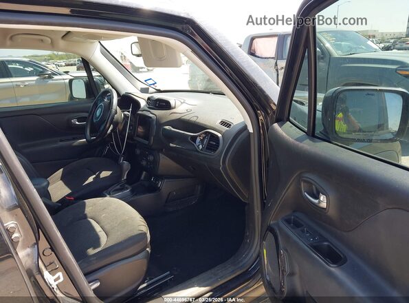ZACCJABB3JPH00301 2018 JEEP RENEGADE Черный Вид салона спереди