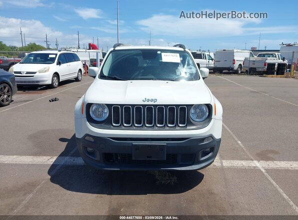 ZACCJABTXGPD37268 2016 JEEP RENEGADE White Widok deski rozdzielczej