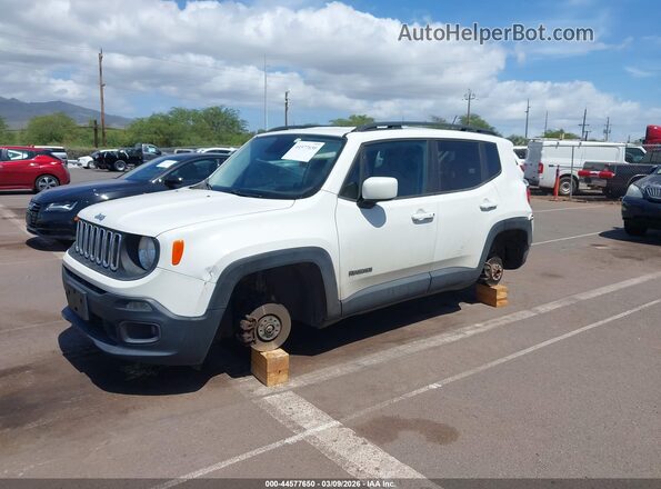 ZACCJABTXGPD37268 2016 JEEP RENEGADE White Przód lewy