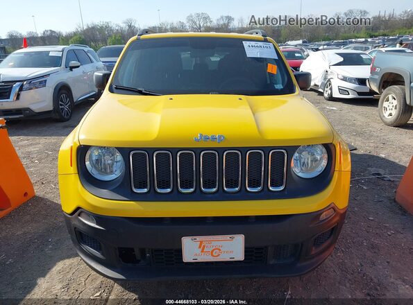 ZACCJBAB3JPH50445 2018 JEEP RENEGADE Желтый 