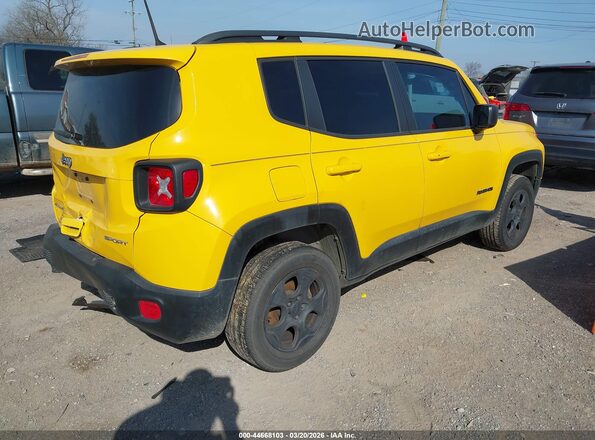 ZACCJBAB3JPH50445 2018 JEEP RENEGADE Желтый 