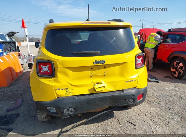 ZACCJBAB3JPH50445 2018 JEEP RENEGADE Желтый 