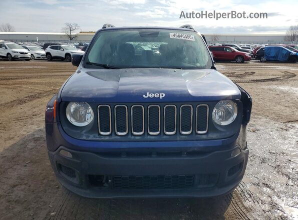 ZACCJBAB7HPF96199 2017 JEEP RENEGADE Blue Front view