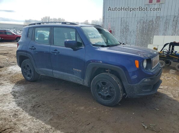 ZACCJBAB7HPF96199 2017 JEEP RENEGADE Blue Front right