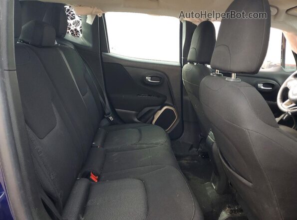ZACCJBAB7HPF96199 2017 JEEP RENEGADE Blue Rear interior view