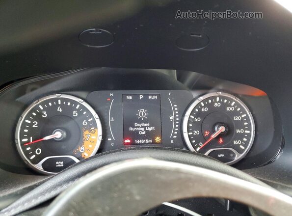 ZACCJBAB7HPF96199 2017 JEEP RENEGADE Blue Instrument cluster view