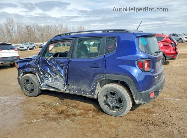 ZACCJBAB7HPF96199 2017 JEEP RENEGADE Blue Rear left