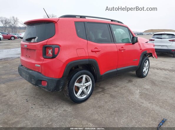ZACCJBBT3GPD97012 2016 JEEP RENEGADE Красный Задняя правая четверть